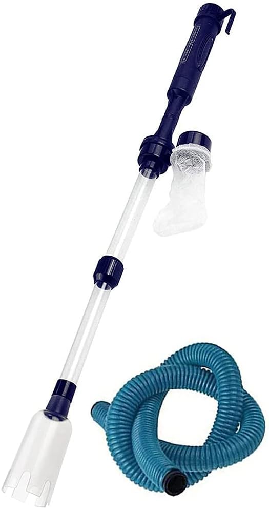 Aquarium Electric Water Changer Gravels & Sand Hose Fish Tanks Tool Safe Protections for Fish