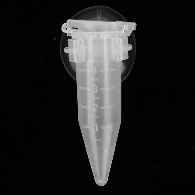 Zerodis 10Pcs V Shape Automatic Fish Feeder, Shrimp Food Feeding Cup Aquarium Red Funnel Cup Automatic Aquarium Fish Food Feeder Feeding Cup with Suction Cup