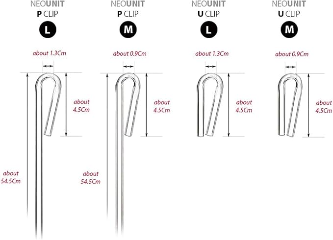 Aquario Neo U-Clips (Medium)