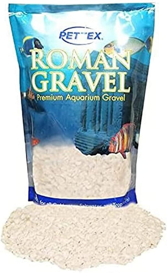 Pettex Roman Gravel Aquarium Gravel (4.4lb) (Alpine White)