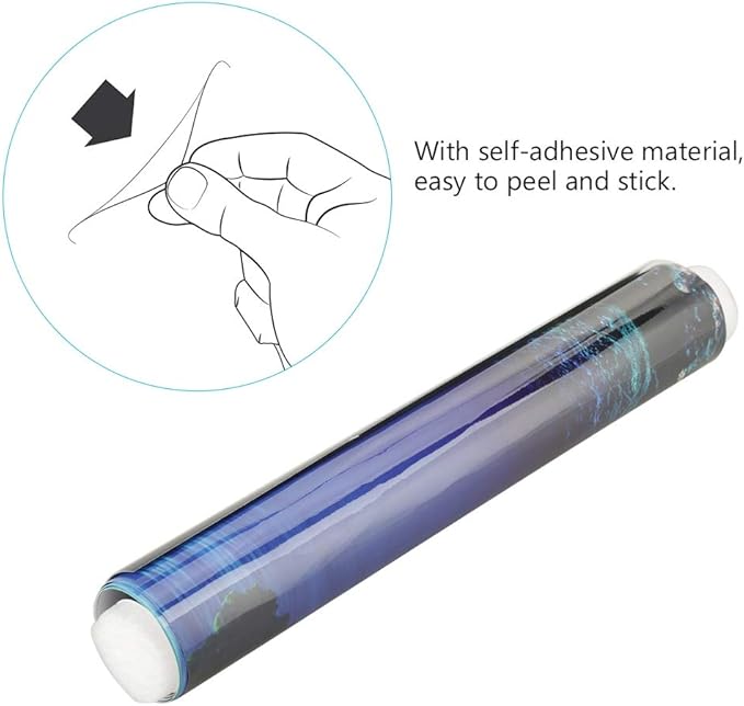 Huhushop Aquarium Background,HD Undersea Coral Reef Photo Wall Paper, Aquarium Fish Sea Mural,XXL Undersea Underwater World Wall Decoration (122x50cm)