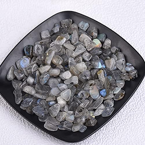 50/100g Natural Stones Gravel Crystals Chip Quartz Minerals Reiki Healing Tumbled Agates Specimen Gemstones Home Aquarium Decor (Color : Citrine, Size : 50g)