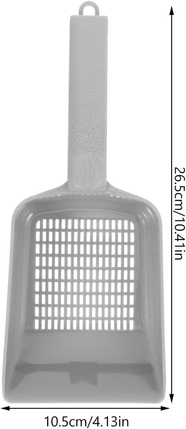 SEWACC Aquarium Sand Scoop with Drainage Holes Reusable Plastic Fish Tank Gravel Shovel for Aquarium Cleaning and Sediment Removal Pet Supplies