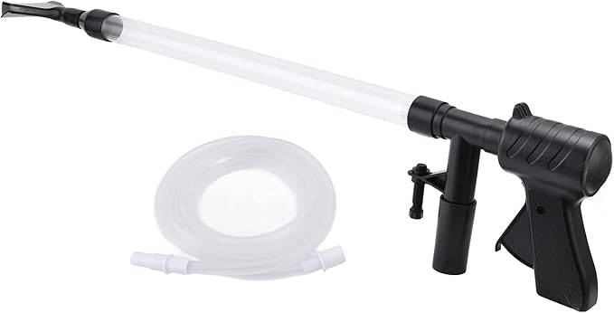Srliya Multifunction Aquarium Gravel Cleaner Water Changer Aquarium Sand Cleaner with Hose