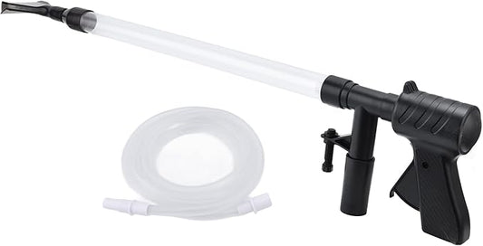 Srliya Multifunction Aquarium Gravel Cleaner Water Changer Aquarium Sand Cleaner with Hose