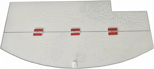 Aquarium Lid 36 Gallon Bow Front 3/16" Clear Polycarbonate. Tank not Included (Filter Cutout 3x9)