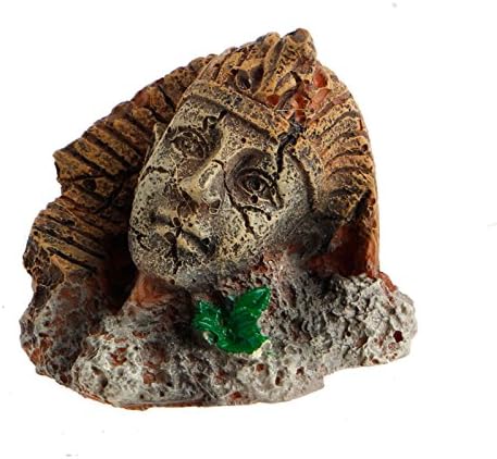 Egyptian Pharaoh Ancient Sphinx Ruins Aquarium Ornament Fish Tank Decoration