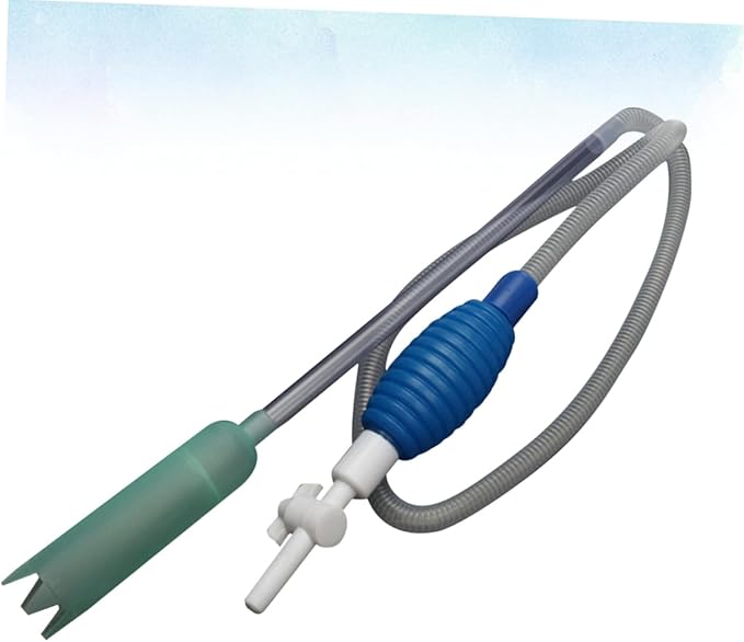 DOITOOL 2pcs Manual Siphon Pump for Fish Tank Water Changes Easy to Use Aquarium Tool for Gravel Sand Cleaning Efficient Water Device for Daily Maintenance