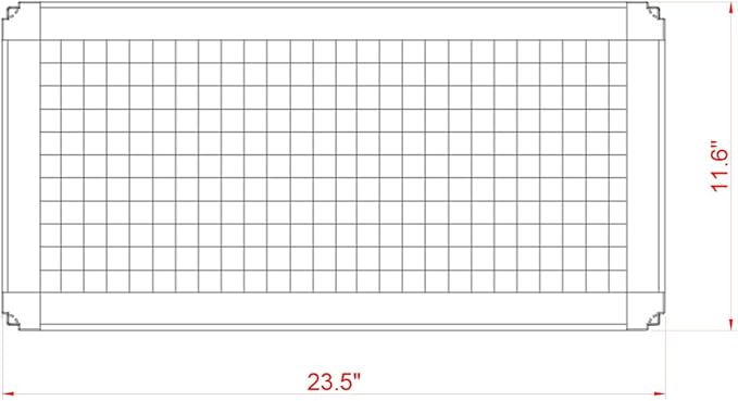 Innovative Marine Mesh Screen Cover for The Innovative Marine NUVO Fusion 20 AIO (All in One) Long Aquarium