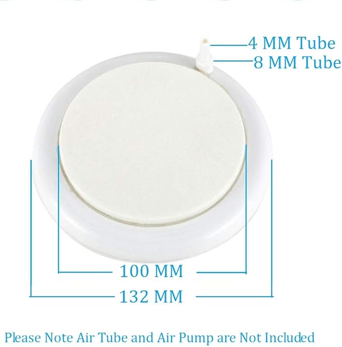 ESUPPORT Aquarium Air Stone, Air Bubble Stone Ultra Silent for Aquarium, Fish Tank Air Stone Bubble Diffuser, Oxygen Diffusers Aquarium Bubble Stone for Aquarium and Hydroponic