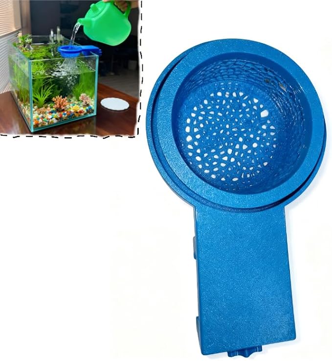 Aquarium Baffle Water Change Diffuser, Extra Large Spill-Proof Tool for Rimless & Rimmed Fish Tanks, Safely Protects Decorations, Substrate and Plants During Water Changes(Extra Large Size)