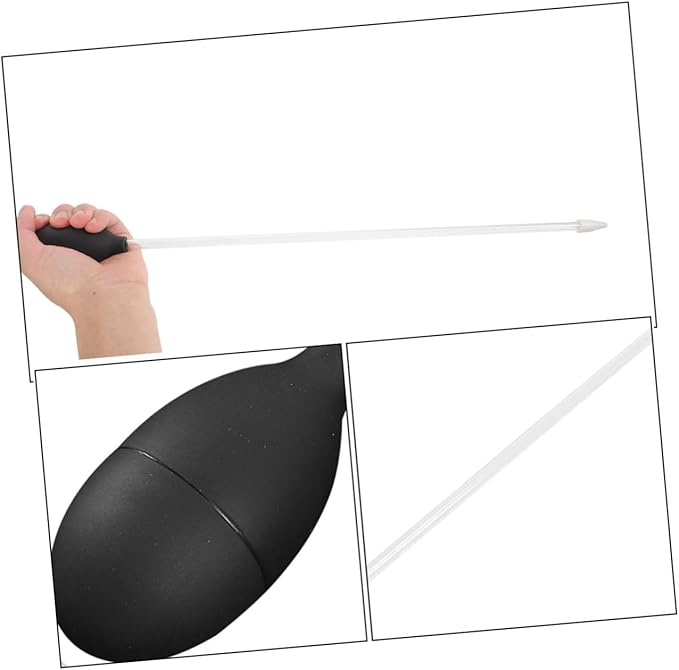 DOITOOL Water Absorber Aquarium Gravel Vacuum Fish Feeder Tube Fish Tank Feeder Tube Fish Tank Siphon Aquarium Tool Kit Fish Tank Vacuum Fish Tank Cleaning Tools Acrylic Black