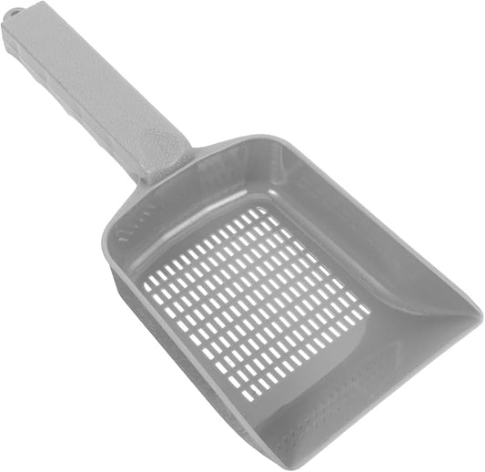 Fish Tank Sand Scoop Gravel Shovel with Drainage Holes Plastic Aquarium Cleaning Shovel for Aquarium Gravel and Sand Maintenance