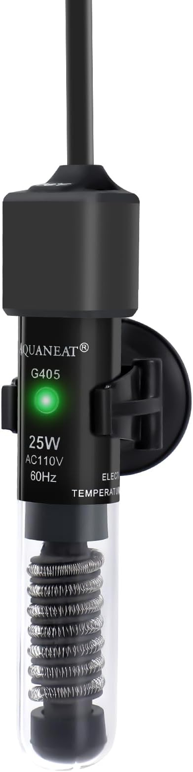 AQUANEAT 12 Pack Aquarium Suction Cup Clip Black, for Aquarium Heater, Tubing Hose, Plant, Decoration, Fish Tank (Black 3/4")