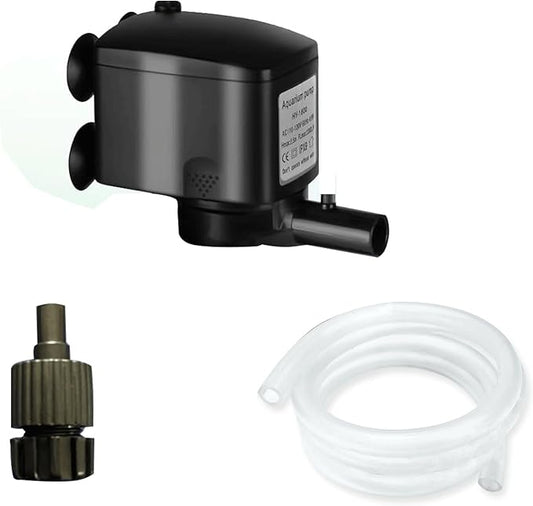 Aquarium Filter Replacement Pumps (Black, Model 6F（CTUV-H6F）)