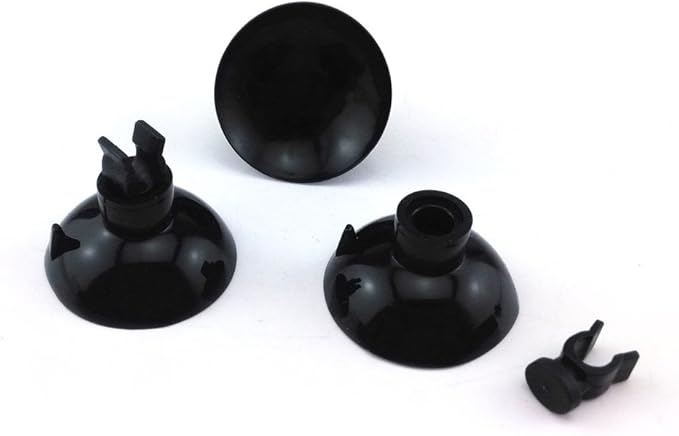 Honbay 20pcs Aquarium Black Sucker Clip Suction Cups Airline Tubing Holder