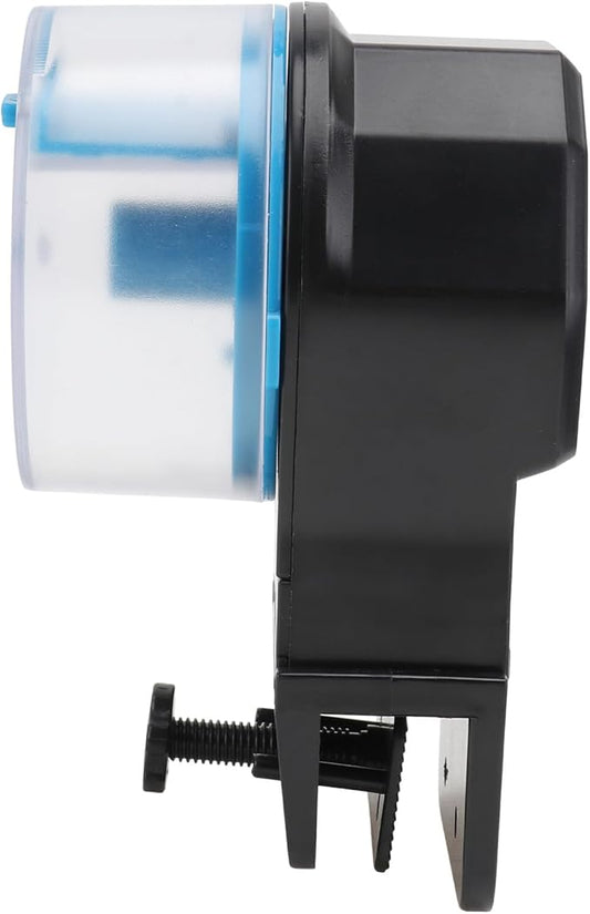 Toyvian Automatic Aquarium Fish Feeder and Turtle Feeder Food Dispenser for Household Aquatic Pets Blue Battery Not Included Suitable and Turtle Feeding