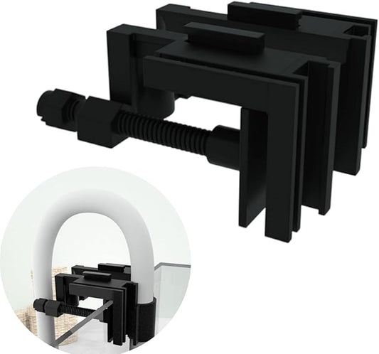 Fish Tank Clamp Versatile Inlet Outlet Holder Fish Tank Fixed Clamp Acrylic Aquarium Clip for Aquarium Setup and Equipment Organization