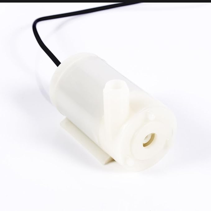Water Pumps, DC 3-4.5V 100L/H Mini Micro Submersible Motor Pump Water Pumps Low Noise for Fish Fountain Aquarium(JT-DC3W Horizontal)