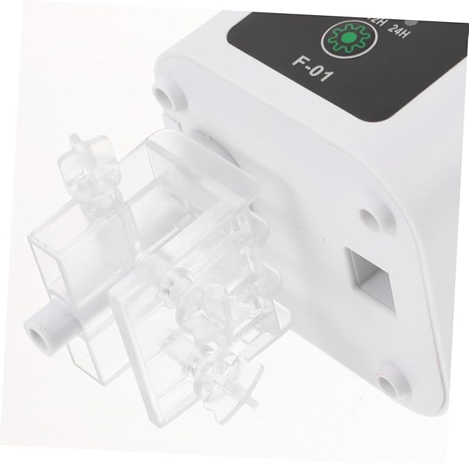 POPETPOP Automatic Aquarium Fish Feeder with Timer, Battery-Powered Turtle Feeding Machine, Aquarium Accessory for Fish Tank and Pond, Precise Food Dispenser for Vacation and Daily Use