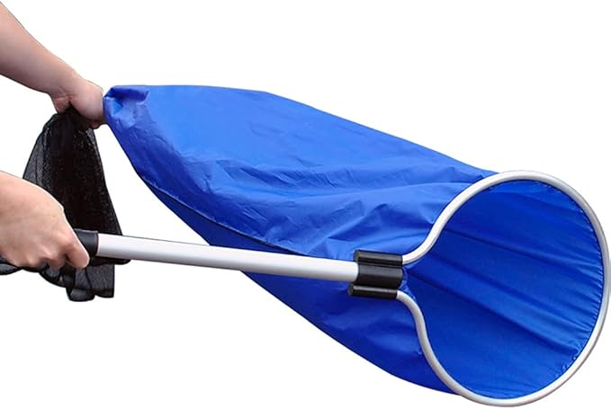 Aquarium Japanese Sock Net Fishing Net Fish Landing Net Catching Net Soft Mesh Basket Fishing Net