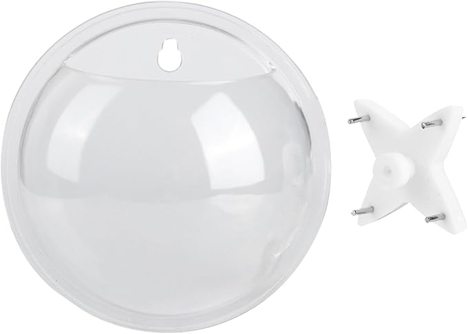Wall Hanging Fish Tank, Mini Wall Mounted Hanging Transparent Fish Bowl Acrylic Fish Tank, Betta Fish Tank Bowl Hanging Plastic Wall Decor for Plant Fish Ecosphere