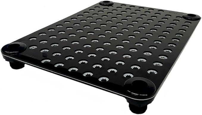 Luna Reef FRAG 36 AIO Rimless All in One Frag Tank Aquarium for Saltwater Marine Coral (Tank with Pump and Racks)