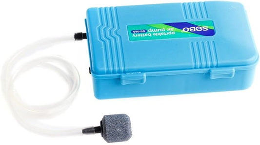 Portable Battery Air Pond Powered Pump Oxygen Backup for Aquarium Fish Tank