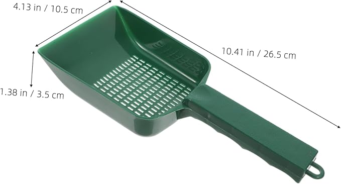 Abaodam Aquarium Sand Shovel for Fish Tank Cleaning Efficient Debris Removal Tool for Aquatic Environments Material Minimalist Design for Home Aquariums and Gardens