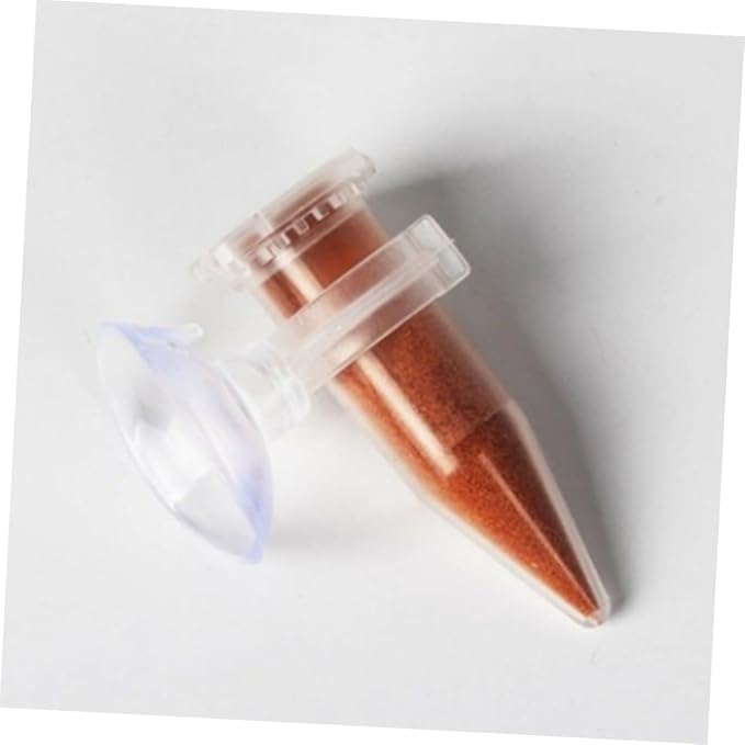 Totority 6pcs Automatic Feeder Brine Shrimp Feeder for Fish Tanks Plastic Cups Suction Cup Design Fish Bowl Accessories