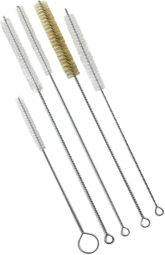 JC Performance Cleaning Brush Set Pipe Tube Hose Aquarium Cleaner (5 Piece Small)