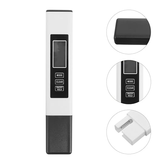 ULTECHNOVO 3-in-1 Meter Digital Water Tester – Dual Backlight High-Accuracy PPM & EC Measurement – for RO Systems Aquariums Tap Water Testing for Drinking & Freshwater Tanks