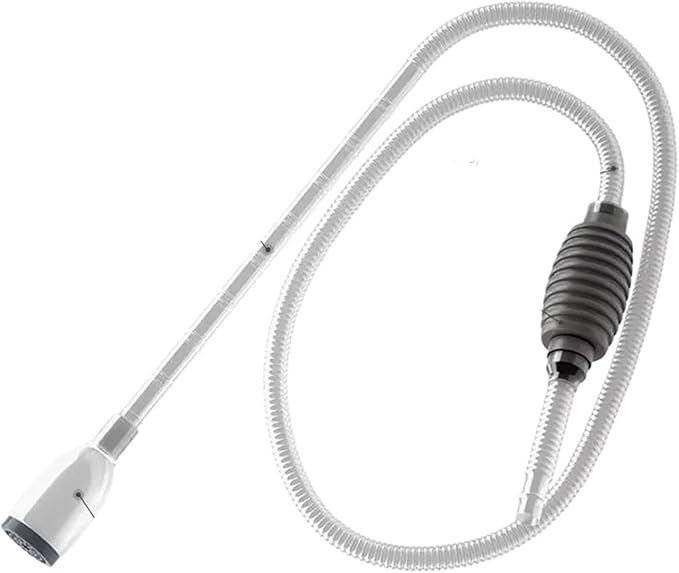 Fish Tank Siphon Vacuum Gravel Water Exchanger,Aquarium Sand Cleaning and Water Changing Cleaning Kit(Simple-1.5M)