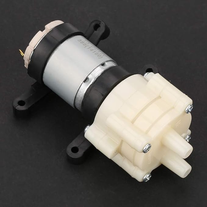 Oumefar DC 12v Mini Suction Gear Pump Fish Tank Water Air Diaphragm Pump Micro DIY Small Diaphragm for Tea Machine