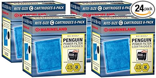 MarineLand Rite-Size Cartridge C - 24-Pack (4 Packages with 6 Filters Per Package)