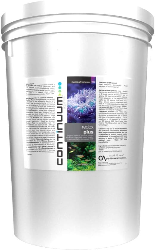 Continuum Aquatics Redox Plus – Improves Aquariums Water Quality, Clarity, and Increases ORP in Marine Saltwater and Freshwater Aquariums