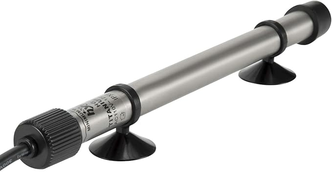 hygger 802 Aquarium Titanium Heater Rod Fish Tank Heating Element Replacement Heater Tube (Controller Excluded) 100W