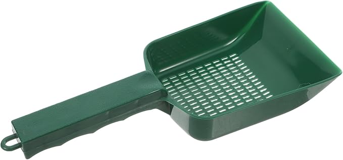 Kisangel Convenient Fish Tank Sand Shovel Tool for Gravel Cleaning Ergonomic Handle Plastic Design for Easy Maintenance of Aquariums and Sand Tanks