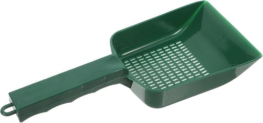 Kisangel Convenient Fish Tank Sand Shovel Tool for Gravel Cleaning Ergonomic Handle Plastic Design for Easy Maintenance of Aquariums and Sand Tanks