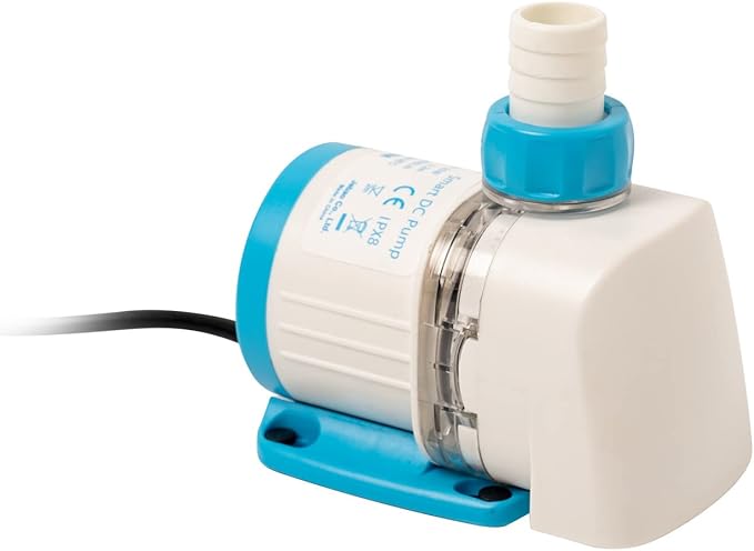 Jecod EP Smart DC Pump with LCD Display Controller for Saltwater Tank (EP-2000M, 528GPH)