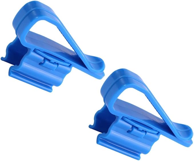 Mipcase 2pcs Plastic Fish Tank Aquarium Bucket Hose Holder Clip Bucket for Fish Tank Cleaning Aquarium Filtration Hose Clip Fish Tank Clean Pump Fixing Clamp Aquarium Filtration Hose Clamp