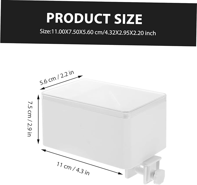 1set Automatic Fish Feeder Programmable Fish Food Dispenser for Small Aquariums Silent Easy Installation and Vacation Feeding