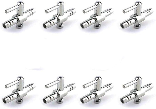 Aquarium Fish Tank Air Flow Control Lever Pump Single Way Valve, 8pcs