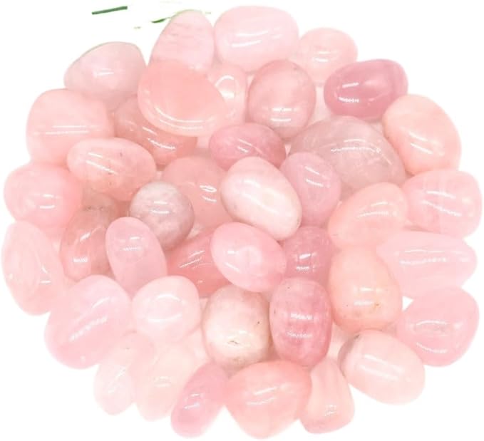Natural Tumbled Stones Bulk Ore Gravel Specimen Healing Crystals Quartz Energy Minerals Tank Aquarium Home Decor Gem Decoration (Color : Rose Quartz, Size : 200g)