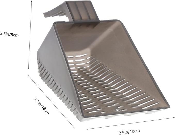 POPETPOP Fish Tank Sand Shovel Fish Tank Shovel Aquarium Plastic Sand Scooper Aquarium Vacuum Plastic