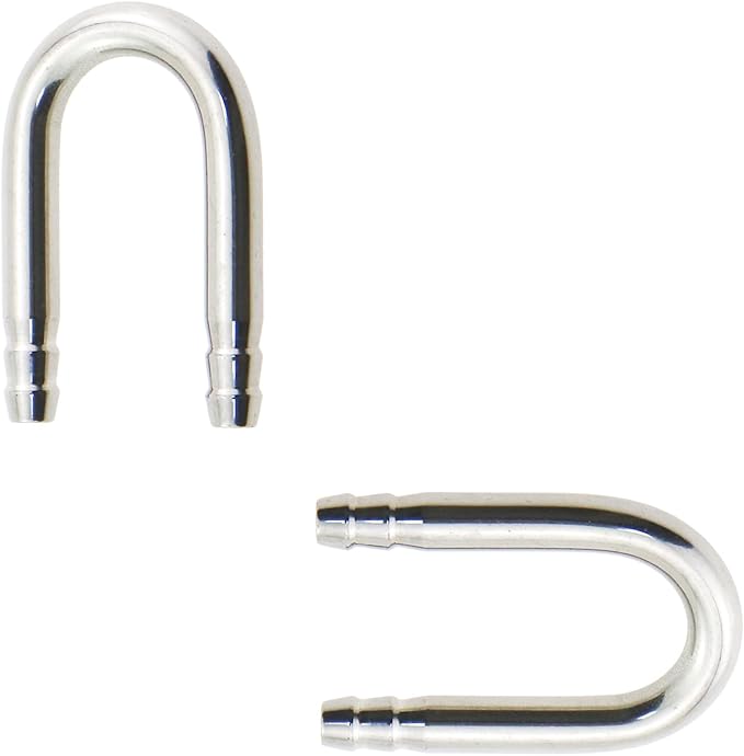 2PCS Stainless Steel U-Tube Connection for Aquarium Use Oxygen Enhancement Tube Oxygen System U-Tube Connector Aquarium Fitting Hose Connector for Aquarium Use Air Hose Oxygen Pump Air Hose
