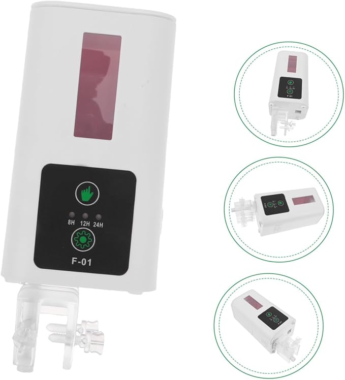 Toddmomy Automatic Fish Feeder Timer with Reusable Food Dispenser for Aquarium and Turtle Tank Portable Fish Feeding Machine and Aquarium Pets