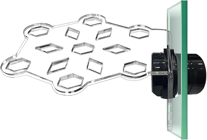 Aquarium Choice Coral Plug Holder - Magnetic Coral Frag Rack (7 Frag Plugs)