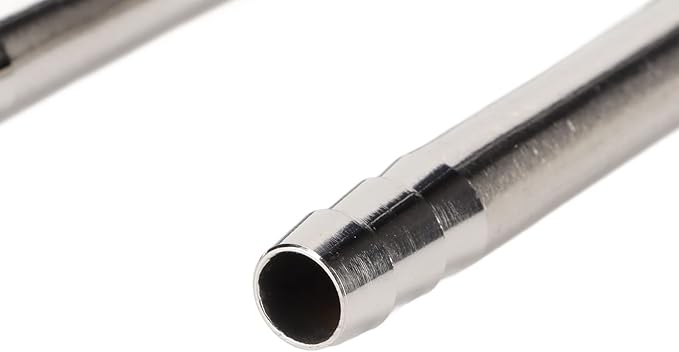 Zerodis Aquarium Pumps Pipe, Stainless Steel U Shape Fish Connector Easy to Install Aquarium Connecting Tube for Aquarium Air Pump Accessories (2 Minutes)
