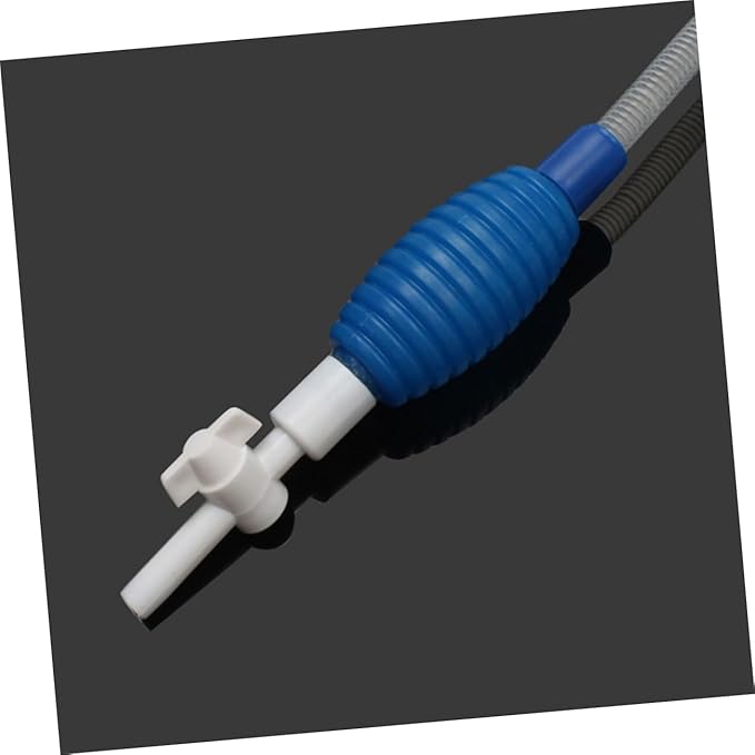 DOITOOL 3pcs Manual Water Pump for Fish Tank Easy to Use Gravel Tool for Routine Water Changes Aquariums